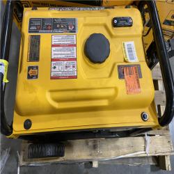 DALLAS LOCATION - AS-IS DEWALT 4000-Watt Manual Start Gas-Powered Portable Generator with Premium Engine, Covered Outlets and CO Protect