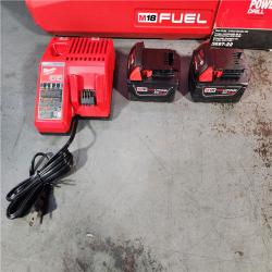 HOUSTON LOCATION - AS-IS Milwaukee M18 FUEL 18V Lithium-Ion Brushless Cordless Hammer Drill and Impact Driver Combo Kit (2-Tool) with 2 Batteries