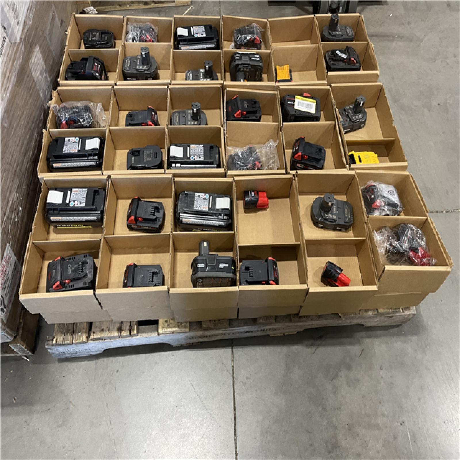 DALLAS LOCATION - AS-IS BATTERY PALLET