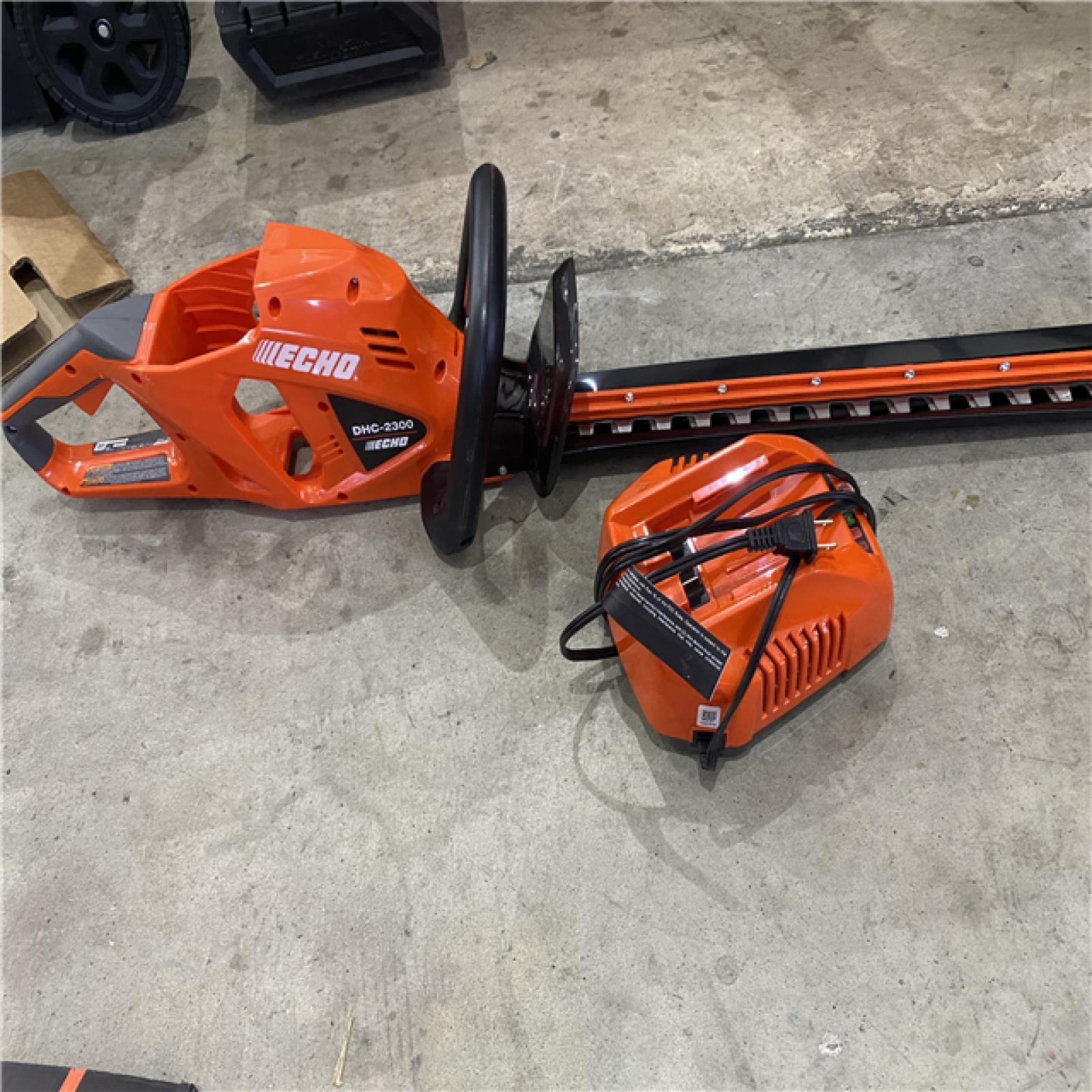 Houston location AS-IS EFORCE 22 in. 56V Cordless Battery Hedge Trimmer with 2.5Ah Battery and Charger