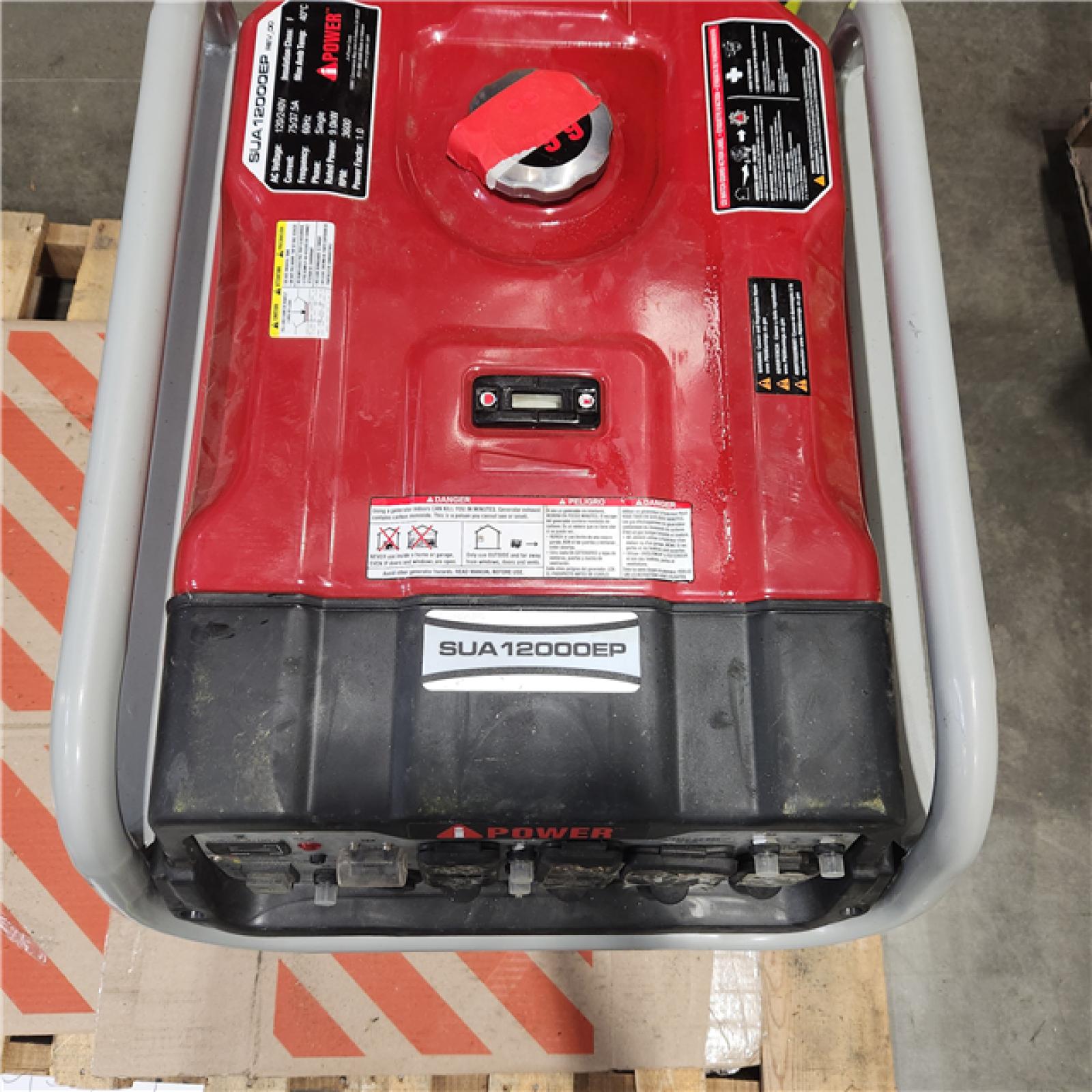 Dallas Location - As-Is A-iPower 12000-Watt Electric Gasoline Powered Portable Generator