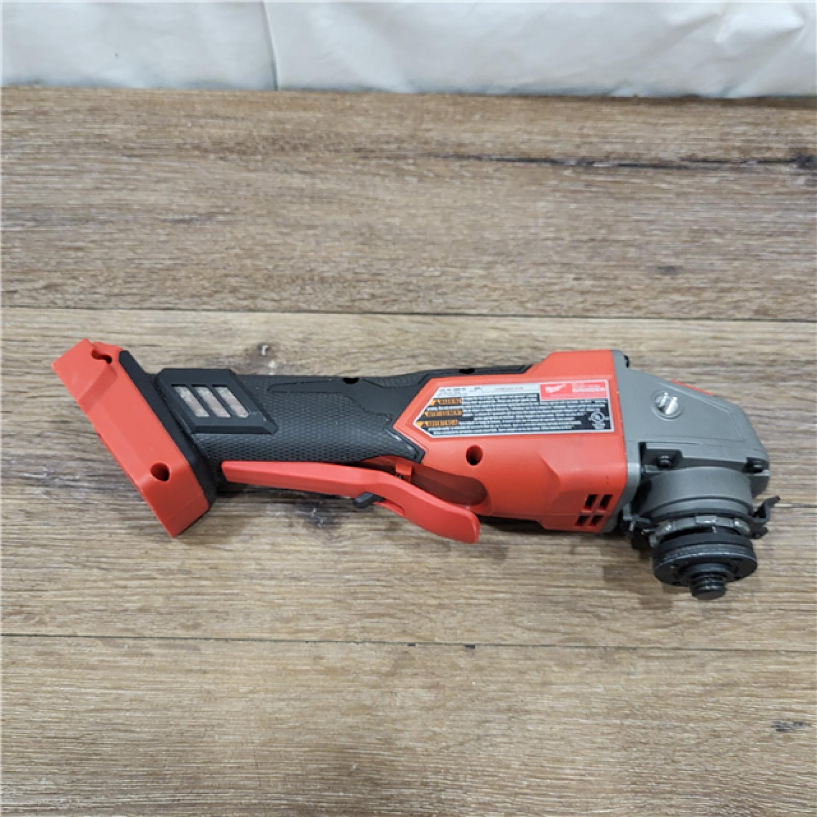 AS-IS Milwaukee 2880-20 M18 FUEL 18-Volt Lithium-Ion Brushless Cordless 4-1/2 in./5 in. Grinder W/Paddle Switch (Tool-Only)