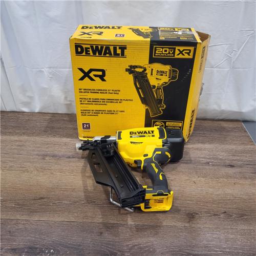 AS-IS DEWALT 20-Volt 21Â° Cordless Framing Nailer (Tool-Only)