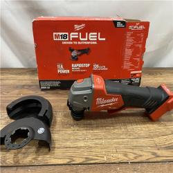 AS IS Milwaukee 2880-20 M18 FUEL 18-Volt Lithium-Ion Brushless Cordless 4-1/2 in./5 in. Grinder W/Paddle Switch (Tool-Only)