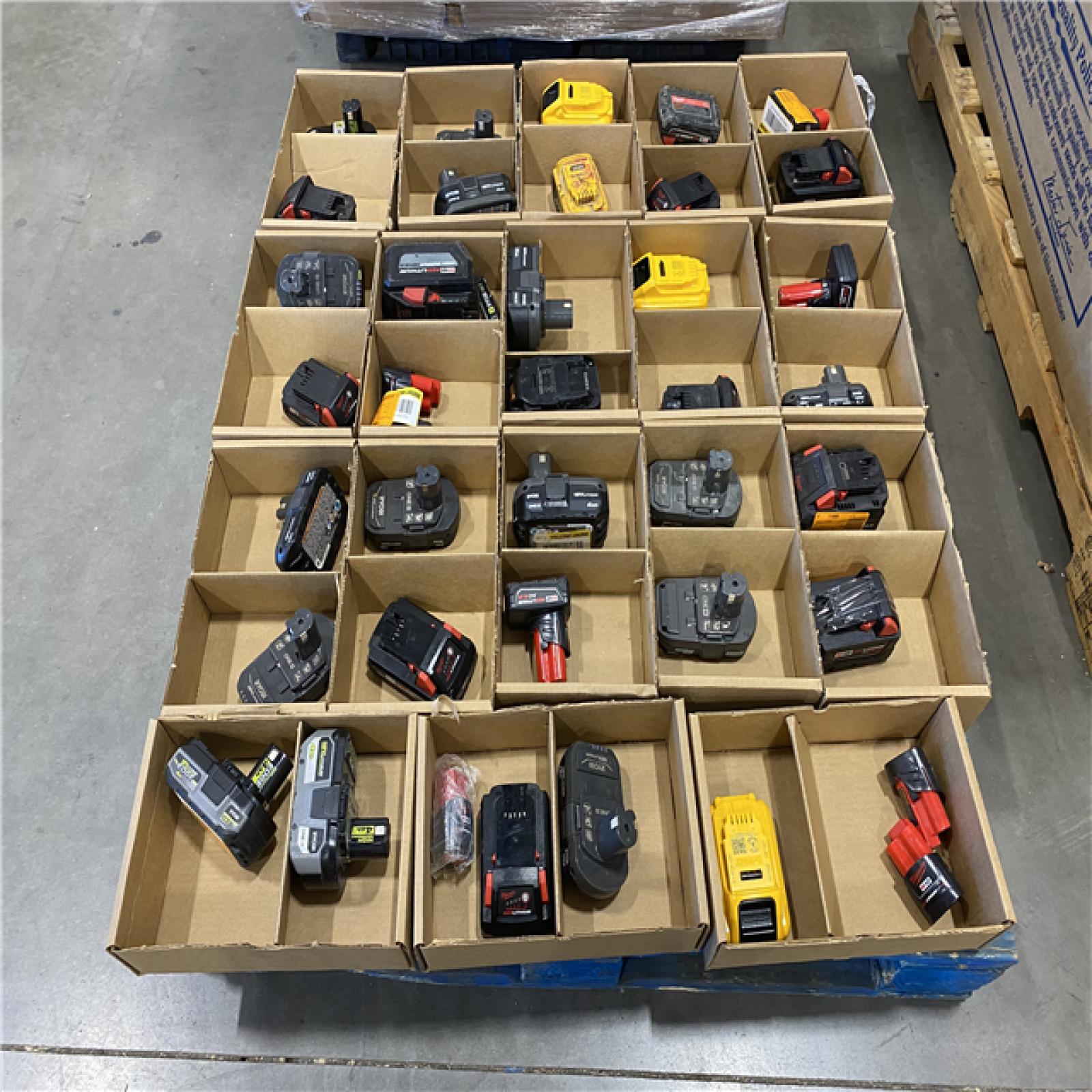 DALLAS LOCATION - AS-IS BATTERY PALLET