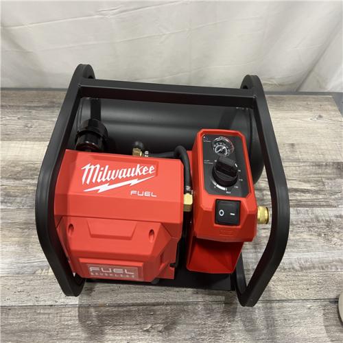 AS-IS MILWAUKEE 18-Volt Lithium-Ion Brushless Cordless 2 Gal. Electric Compact Quiet Compressor (Tool-Only)