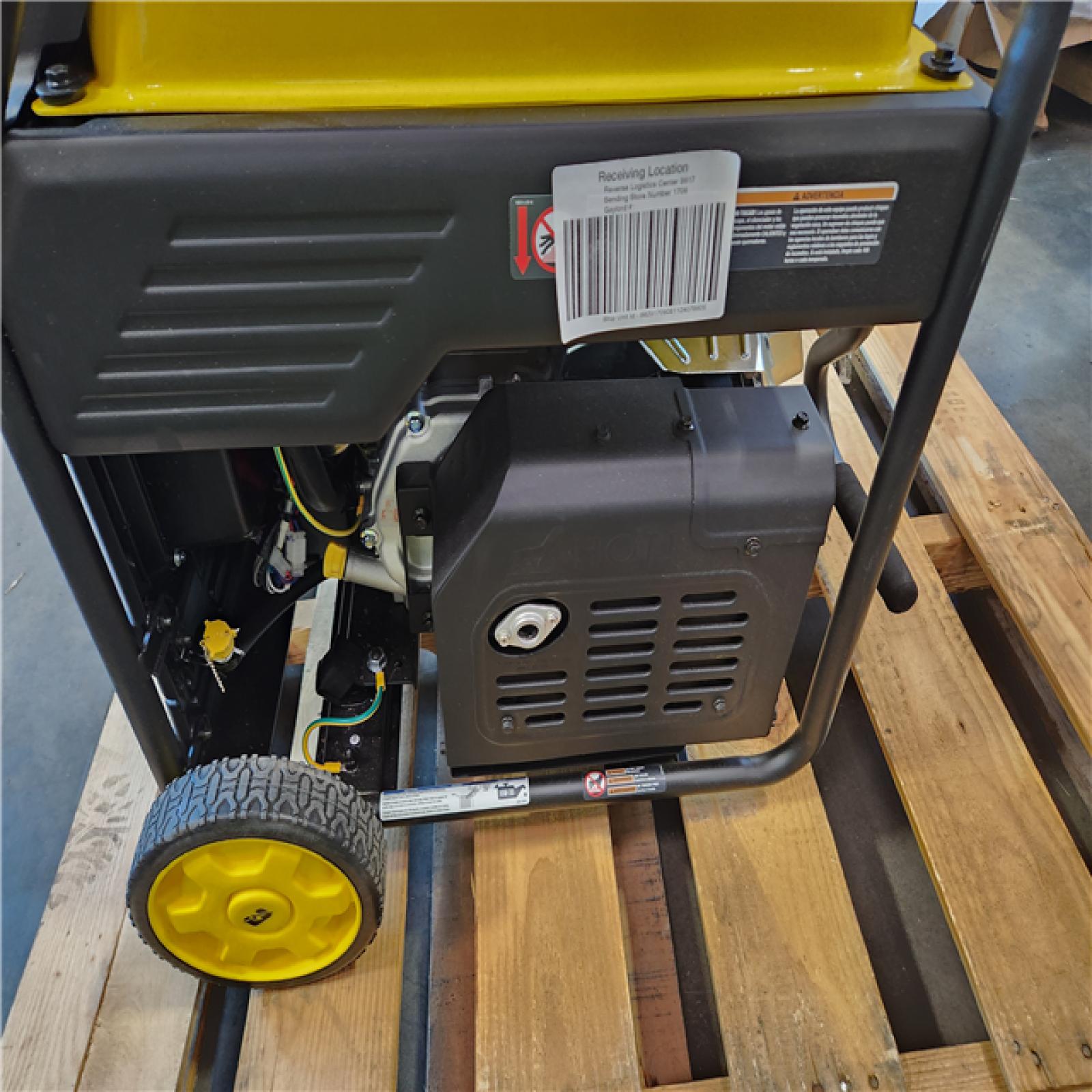 California AS-IS Champion 9000-Watt Electric Start Gasoline Powered Open Frame Inverter Generator with CO Shield and Quiet Technology