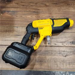 AS-IS DEWALT 20V MAX 550 PSI 1.0 GPM Cold Water Cordless Battery Power Cleaner with 4 Nozzles (Tool Only)