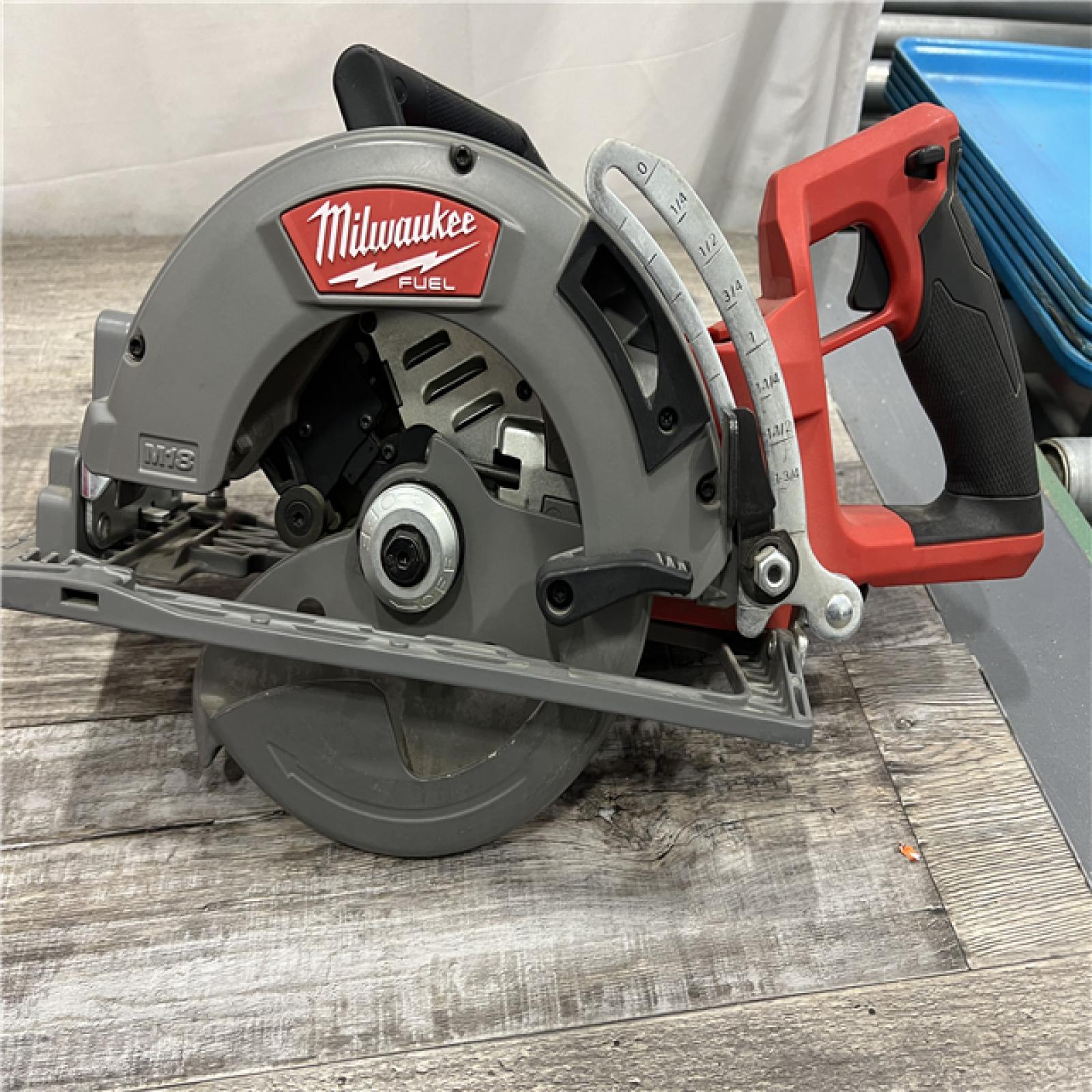 AS-IS Milwaukee 2830-20 Rear Handle Circular Saw M18 FUEL 7-1/4  Cordless Brushless Tool Only