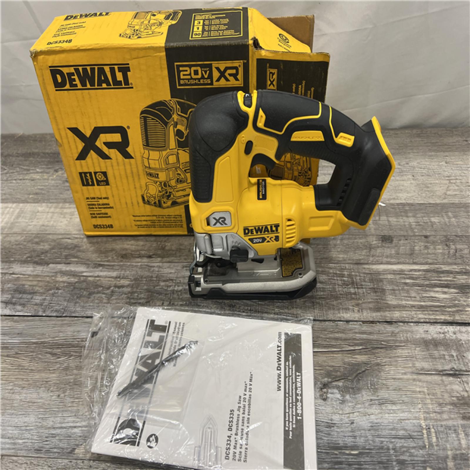 AS-IS DEWALT 20V MAX XR Cordless Brushless Jigsaw (Tool Only)