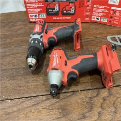 AS-ISMilwaukee M18 Compact Brushless 2-Tool Combo Kit