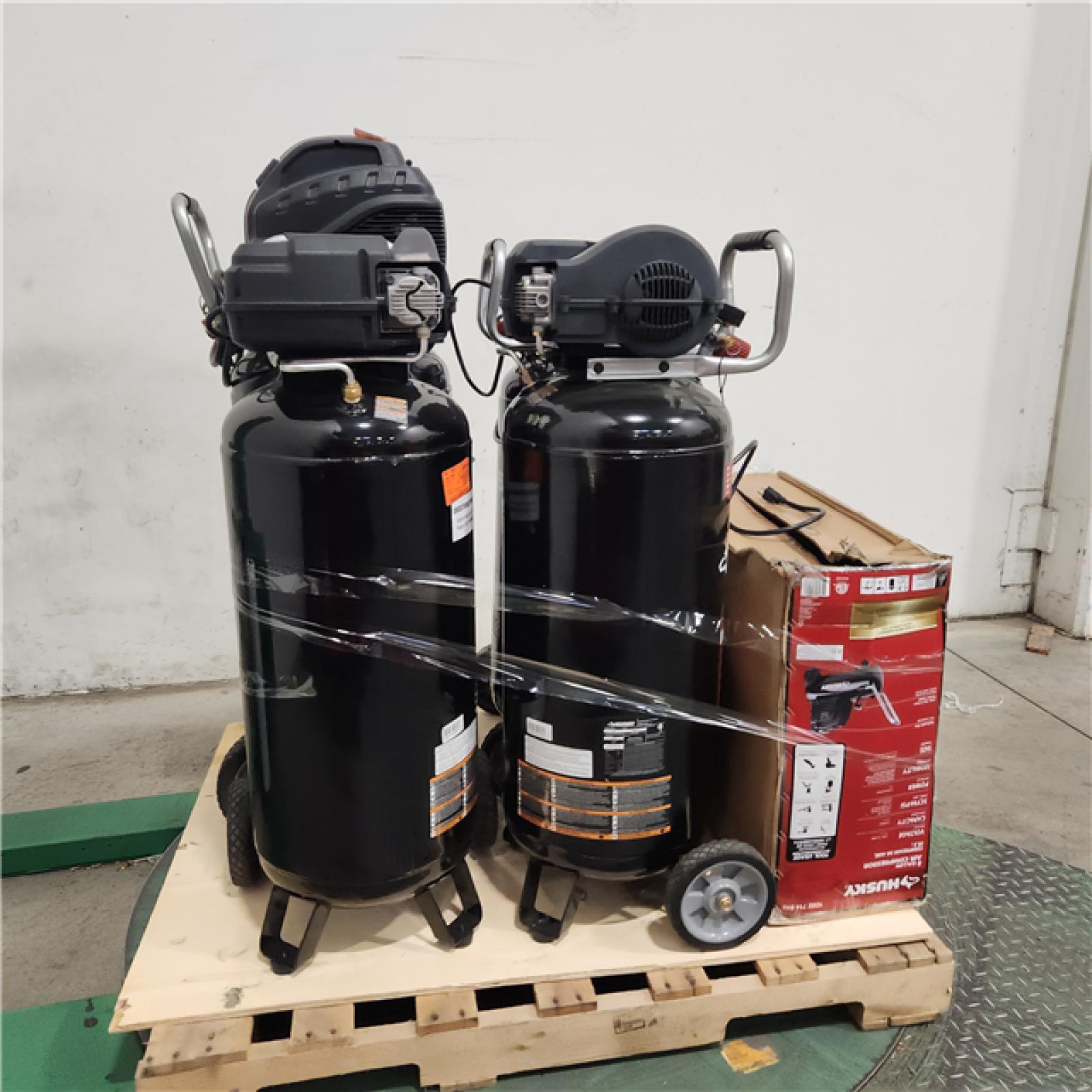 Dallas Location - As-Is Husky Electric Air Compressor(Lot Of 5)