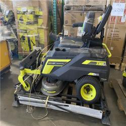 DALLAS LOCATION - AS-IS RYOBI 80V HP Brushless 30 in. Battery Electric Cordless Zero Turn Riding Mower