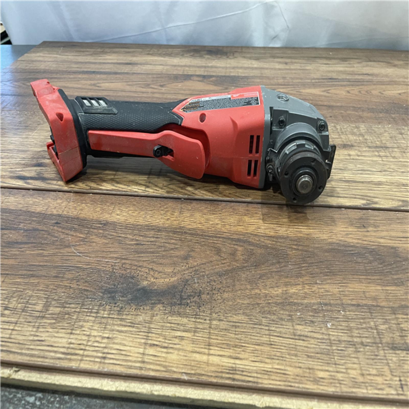 AS-IS Milwaukee M18 FUEL 18V Lithium-Ion Brushless Cordless 4-1/2 in./5 in. Grinder with Variable Speed & Paddle Switch (Tool-Only)