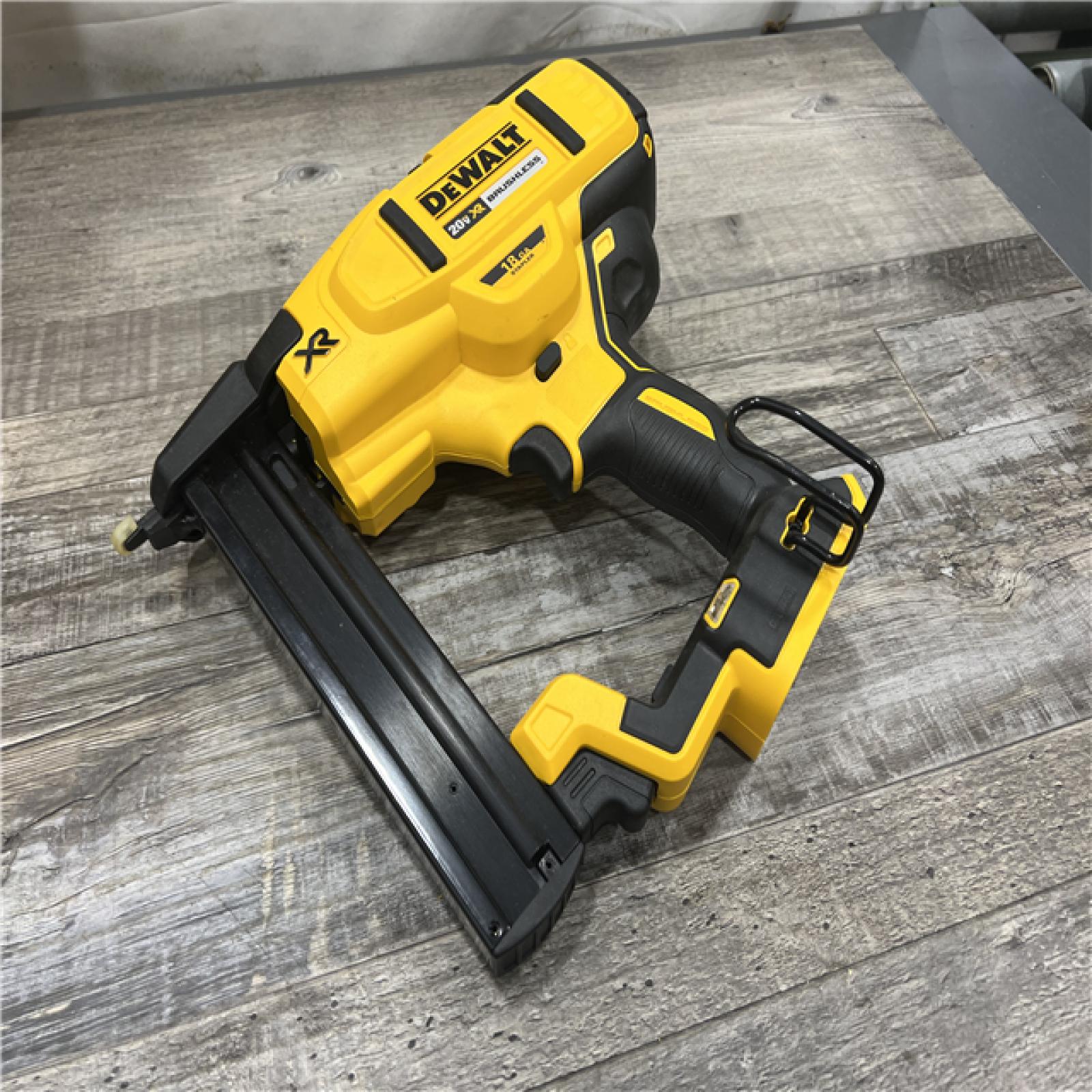 AS-IS DEWALT Cordless 18-Gauge Narrow Crown Stapler (Tool Only)