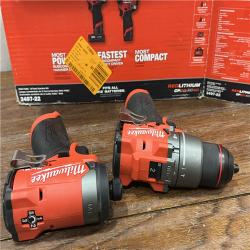 AS-ISMilwaukee 3497-22 12V Brushless Hammer Drill and Impact Driver Combo Kit