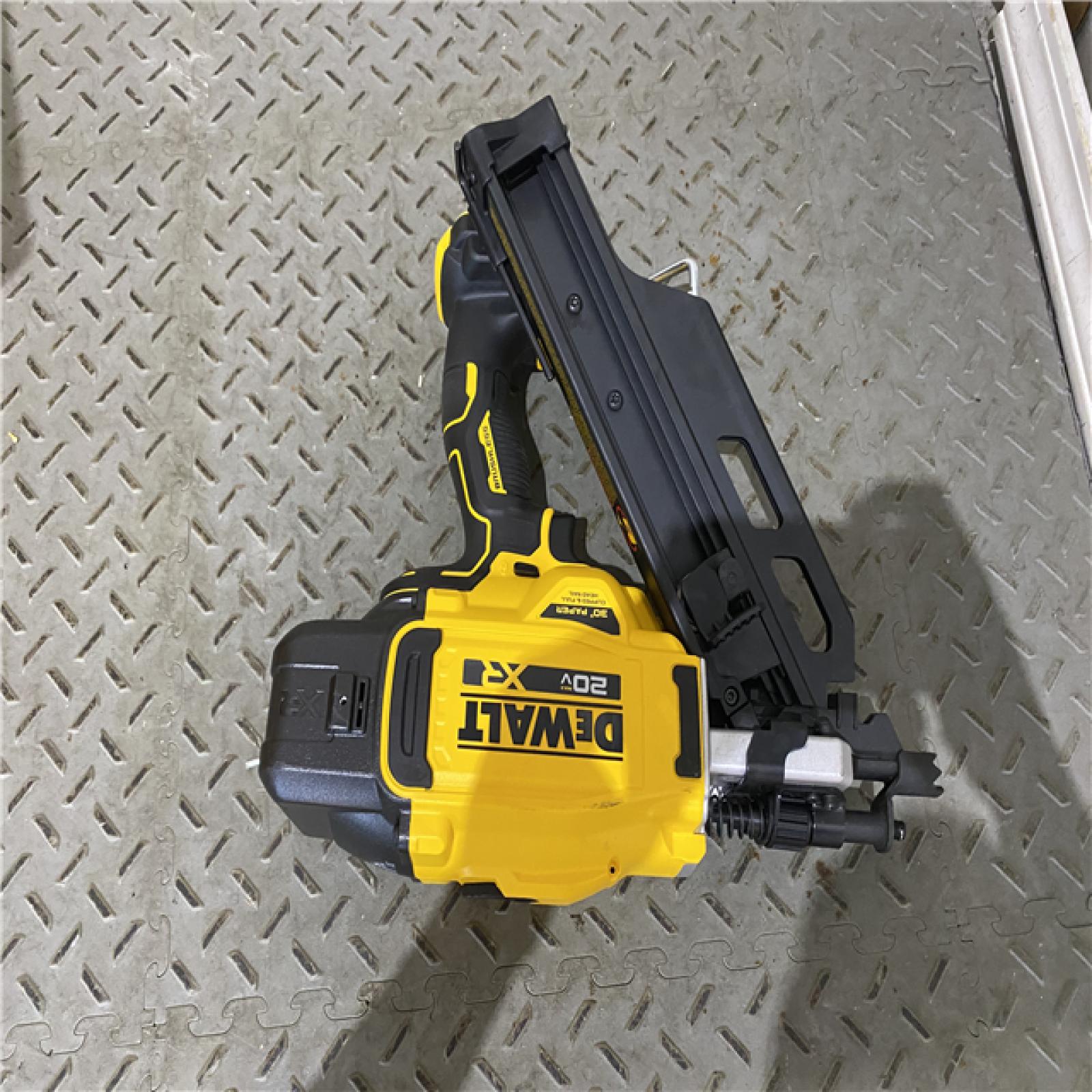 Houston location AS-IS DEWALT 20-Volt 30Â° Cordless Framing Nailer (Tool-Only)