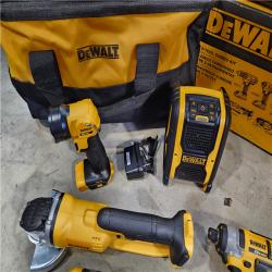 HOUSTON LOCATION - AS-IS (APPEARS LIKE NEW) Dewalt 20V MAX 9-Tool Power-Tool Combo Kit W/ Soft Case Including 2 Batteries & Charger