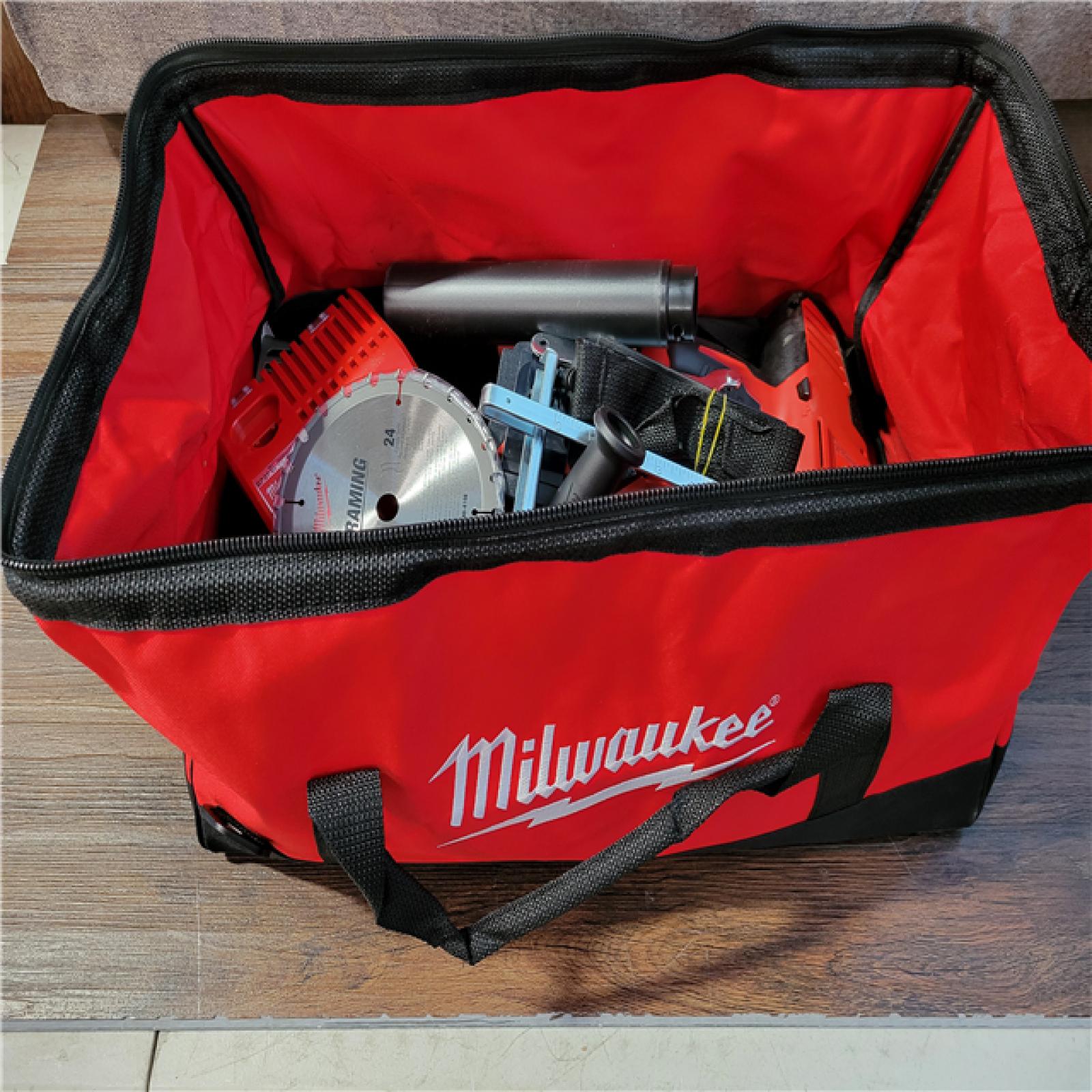 CALIFORNIA NEW MILWAUKEE M18 9-TOOL COMBO KIT (2 BATTERIES, 1 CHARGER, AND BAG INCLUDED)