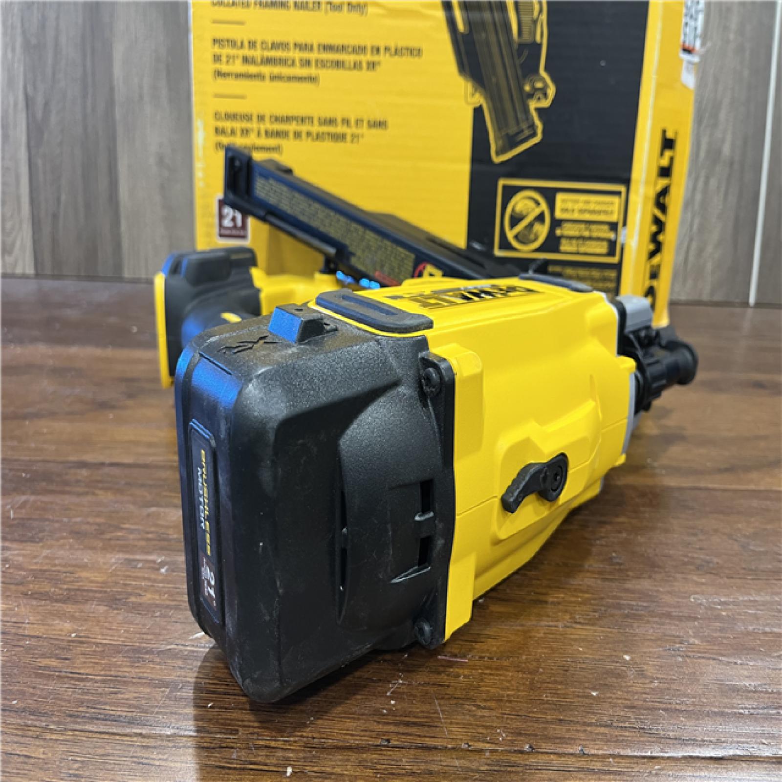 AS-IS Dewalt 20-Volt 21Â° Cordless Framing Nailer (Tool-Only)