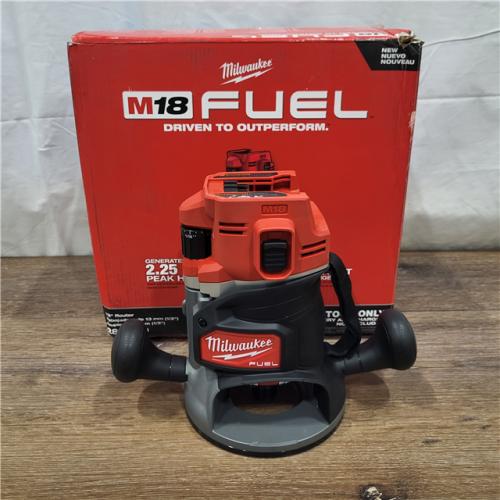 AS-IS Milwaukee M18 FUEL Brushless Cordless 1/2 Router (Tool Only)