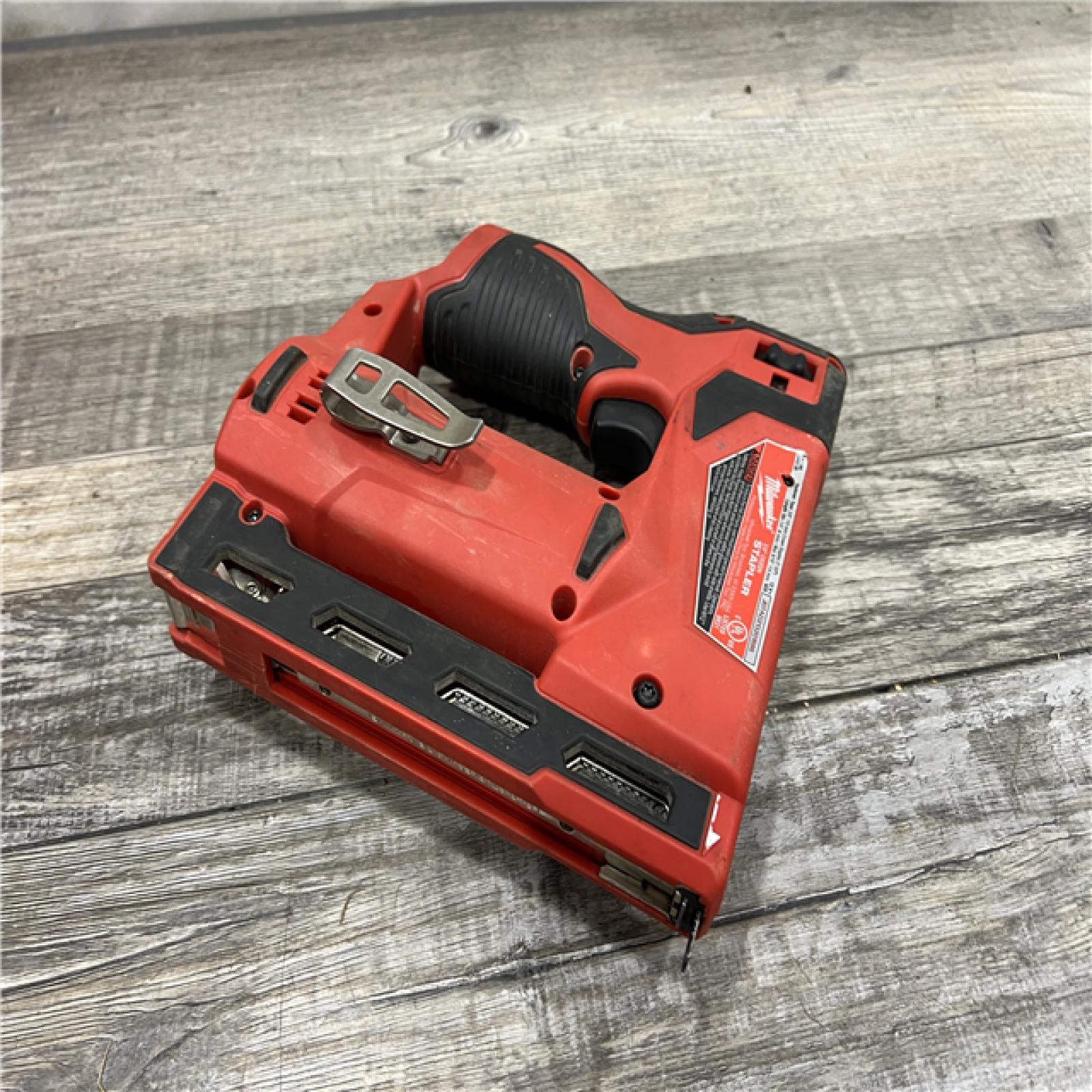 AS-IS Milwaukee Tool M12 3/8  Crown Stapler (Tool Only)