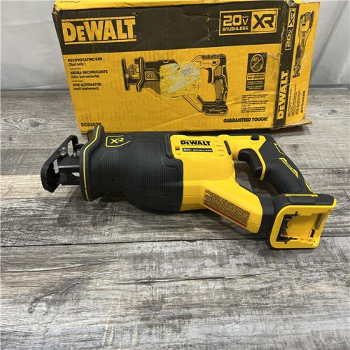 AS-IS DEWALT 20V MAX XR Cordless Brushless Reciprocating Saw (Tool Only)