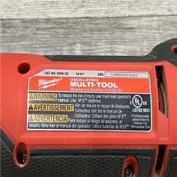 AS-IS Milwaukee 18V M18 FUEL Lithium Ion-Cordless Oscillating Multi-Tool Kit