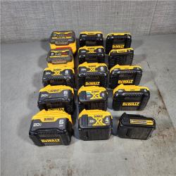 HOUSTON LOCATION - AS-IS DEWALT BATTERY PACK QTY - 15