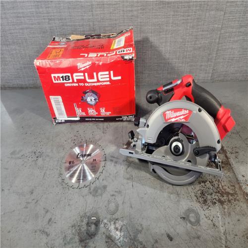 HOUSTON LOCATION - AS-IS Milwaukee M18 Fuel 6-1/2-Inch Circular Saw Bare Tool  2730-20 (TOOL ONLY)