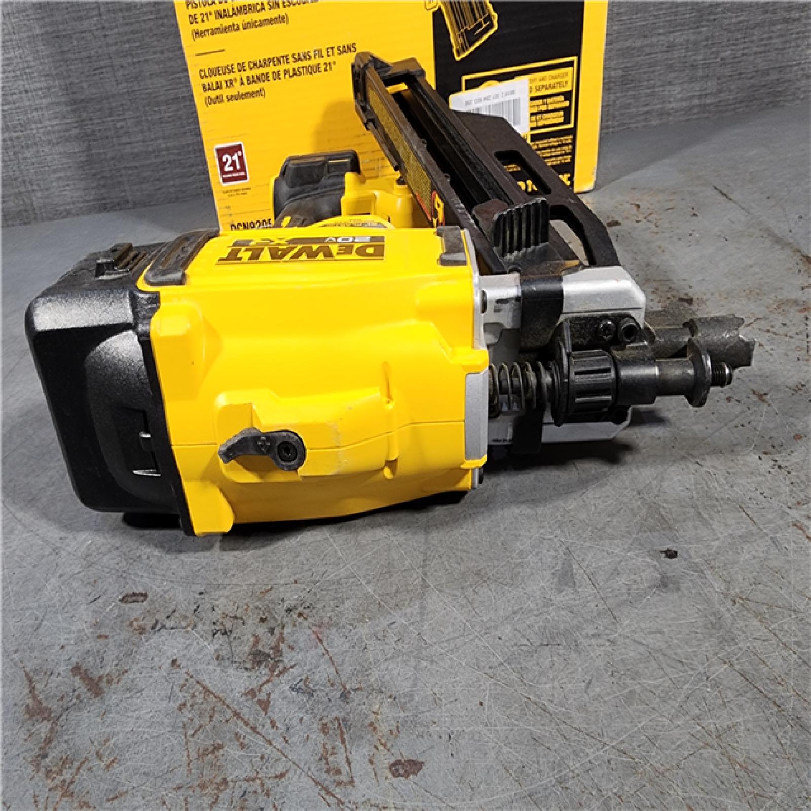 HOUSTON LOCATION - AS-IS DEWALT 20-Volt 21Â° Cordless Framing Nailer (Tool-Only)