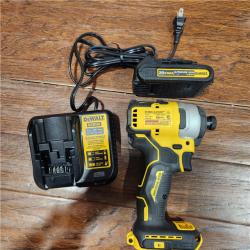 AS-IS DEWALT ATOMIC 20V MAX* Brushless Cordless Compact 1/4 in. Impact Driver Kit