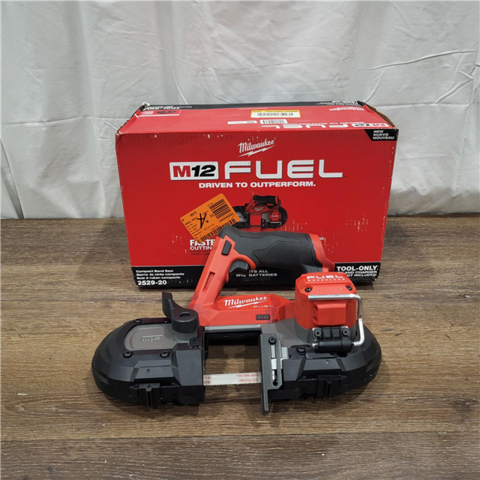 AS-IS Milwaukee 2529-20 M12 FUEL 12V Compact Band Saw Bare Tool