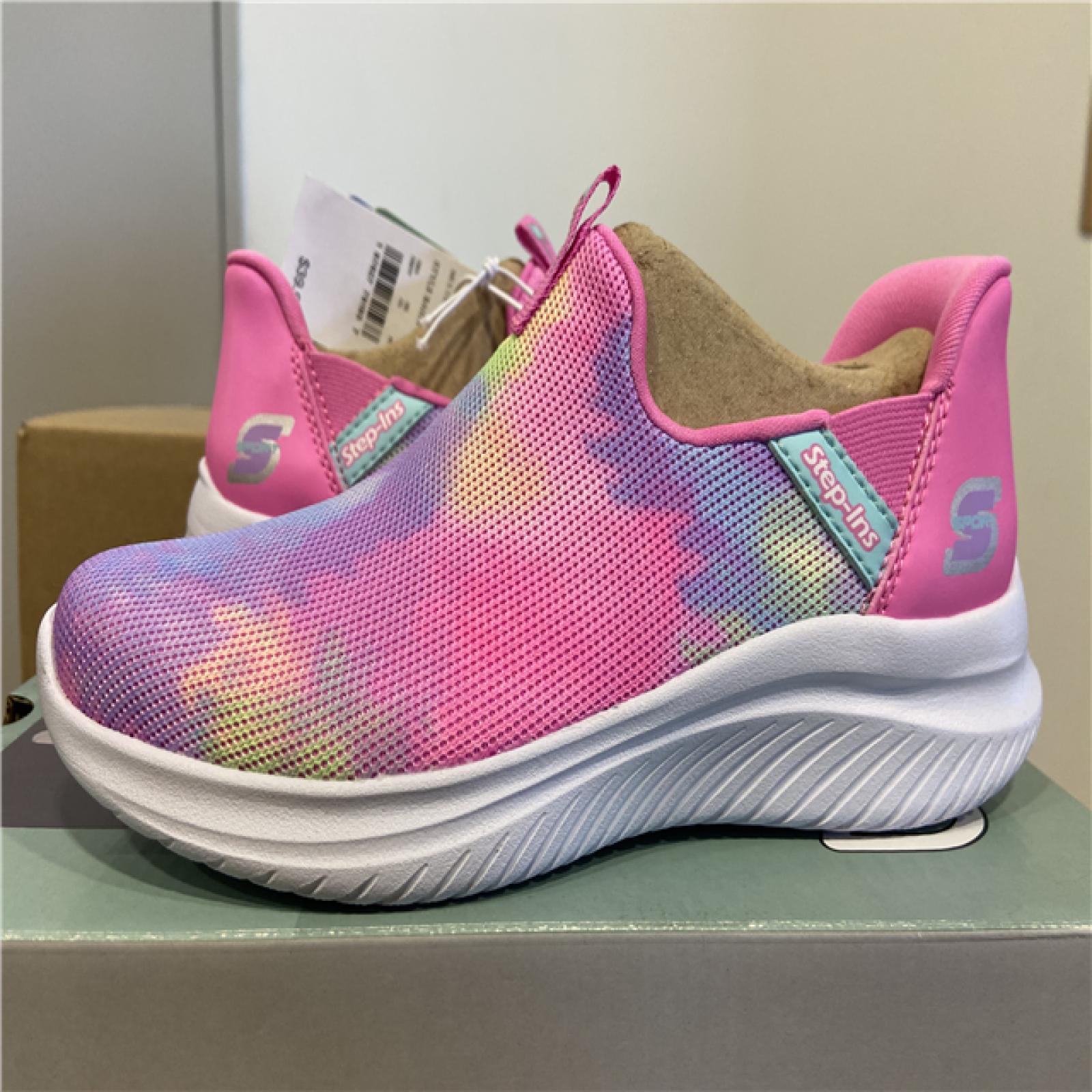 DALLAS LOCATION - NEW! S Sport By Skechers Girls Baily Hands Free Step- Ins Sneakers PALLET- (192 PAIR OF SHOES)