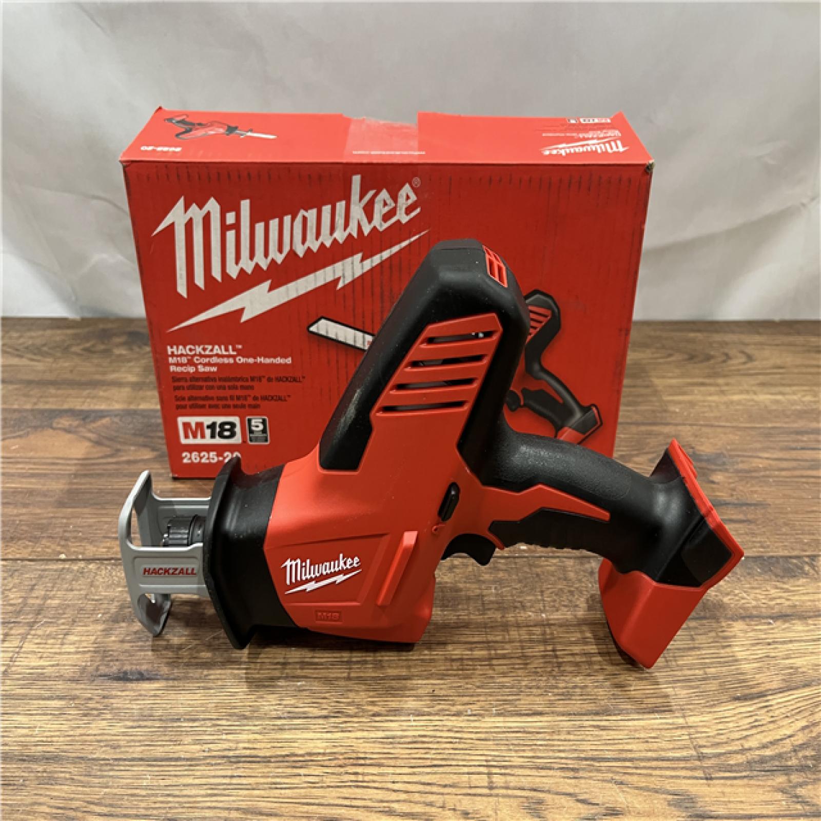 AS IS Milwaukee 2625-20 - M18 Hackzall 18V Cordless Straight Handle Reciprocating Saw Bare Tool