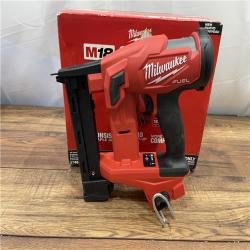 AS-IS Milwaukee M18 FUEL 18-Volt Lithium-Ion Brushless Cordless 18-Gauge 1/4 in. Narrow Crown Stapler (Tool-Only)