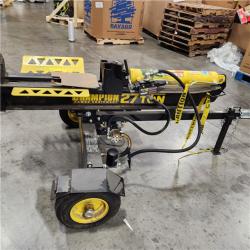 Dallas Location - As-Is Champion Power Equipment 27 Ton 224 cc Gas Powered Hydraulic Wood Log Splitter