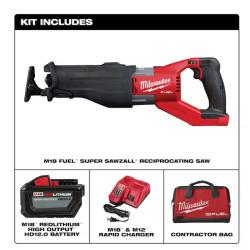 NEW! - Milwaukee M18 FUEL 18V Lithium-Ion Brushless Cordless Super SAWZALL Orbital Reciprocating Saw (Tool-Only)