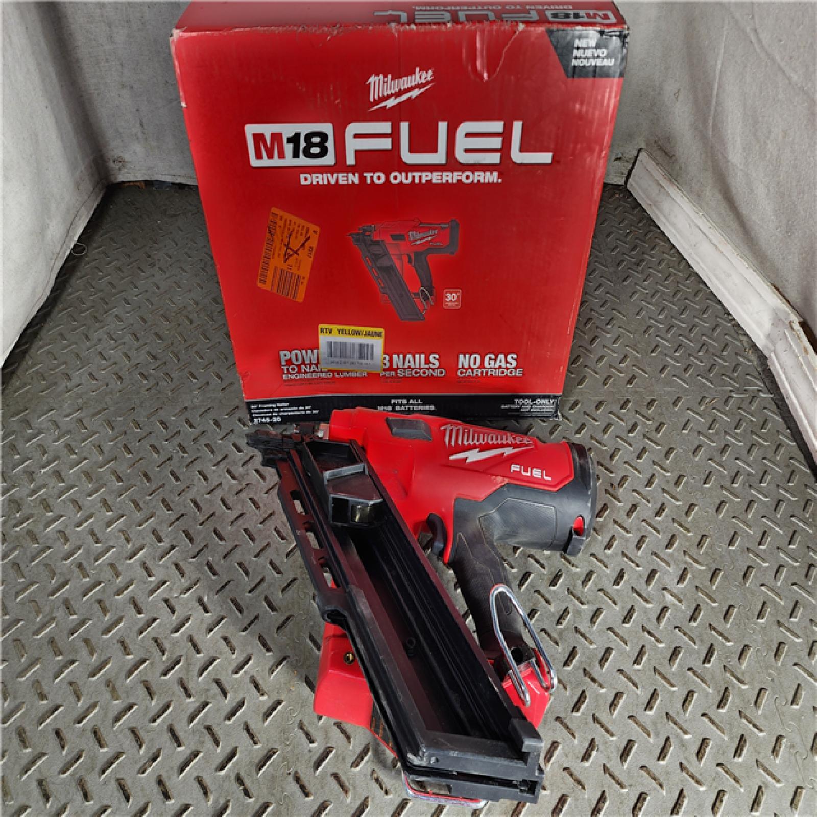 HOUSTON LOCATION - AS-IS M18 FUEL 3-1/2 in. 18-Volt 30-Degree Lithium-Ion Brushless Cordless Framing Nailer (Tool-Only)