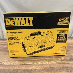 AS-IS DEWALT 12V/20V/60V MAX 4-Port Lithium-Ion Battery Charger