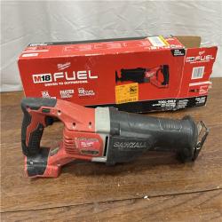 AS-IS Milwaukee M18 Fuel 18V Brushless Super Sawzall Reciprocating Saw 2722-20 (Bare Tool)