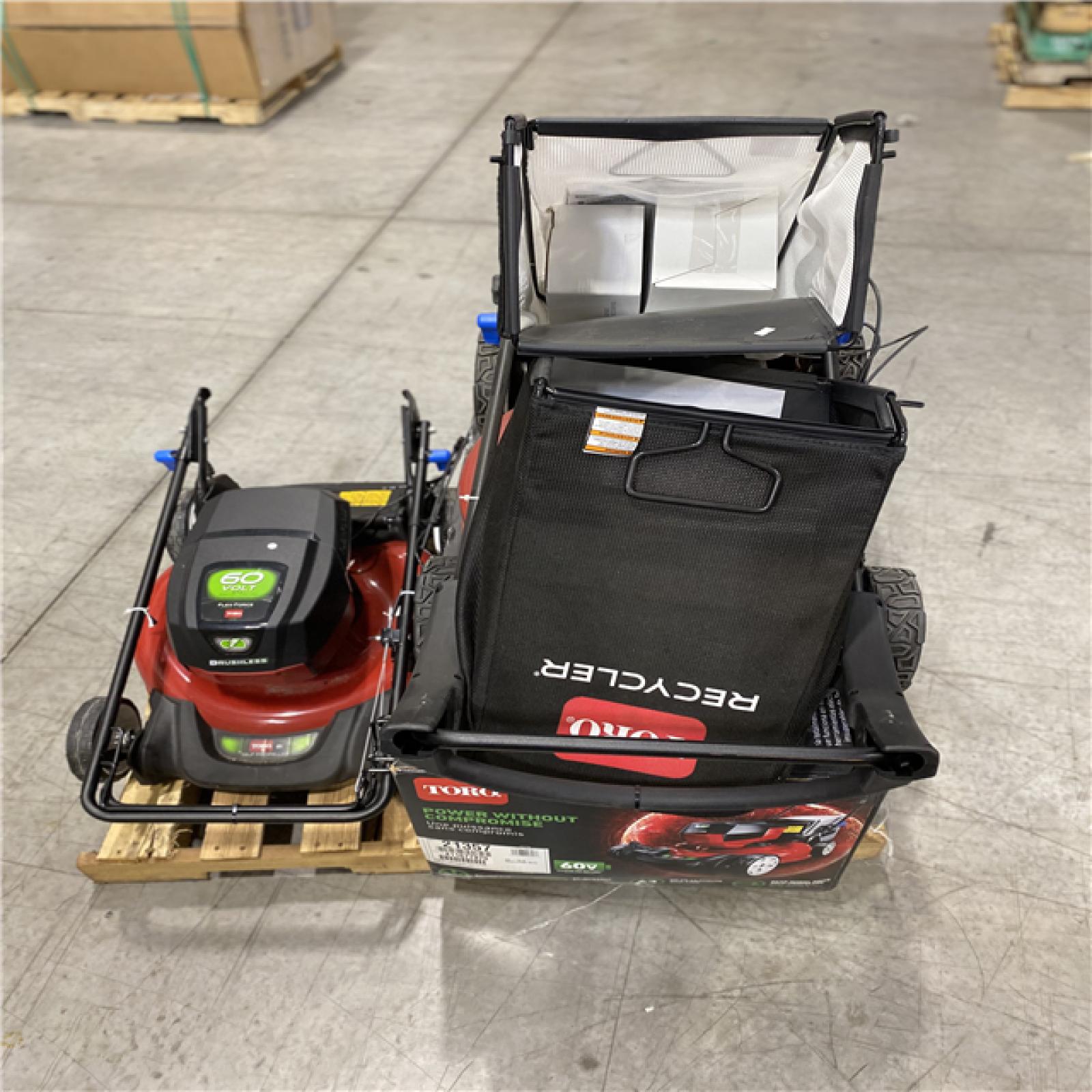 DALLAS LOCATION- AS-IS - TORO Lawn Mower PALLET - (3 UNITS)