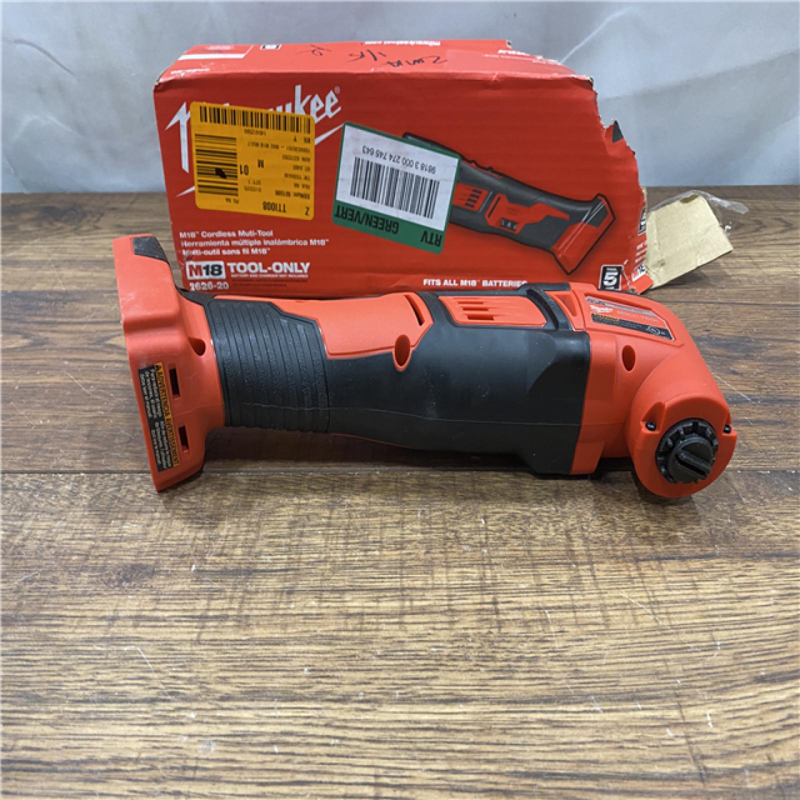 AS IS Milwaukee 2626-20 M18 Lithium-Ion Cordless Multi-Tool (Tool Only)