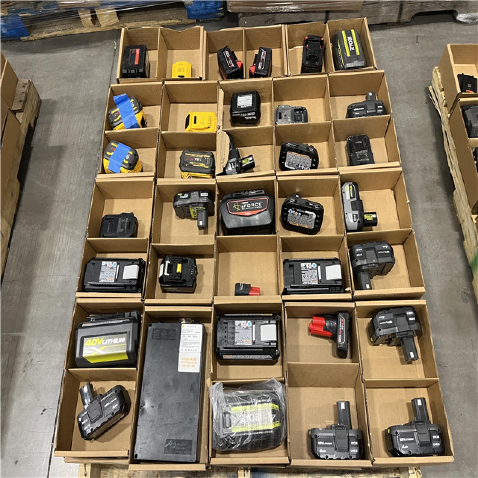 DALLAS LOCATION - AS-IS BATTERY PALLET