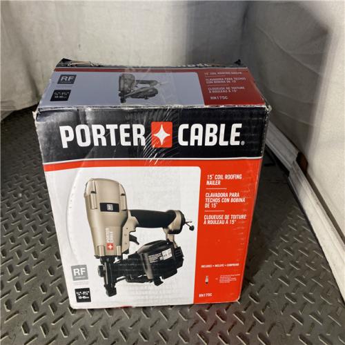 Houston location AS-IS Pneumatic 15-Degree Coil Roofing Nailer