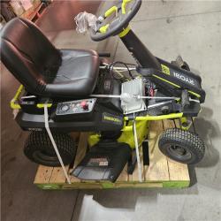 Dallas Location - As-Is Ryobi 30 50 AH Electric Riding Lawn Mower