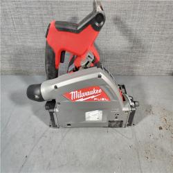 HOUSTON LOCATION - AS-IS Milwaukee M18 FUEL 18V Lithium-Ion Cordless Brushless 6-1/2 in. Plunge Cut Track Saw (Tool-Only)