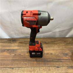 AS-IS Milwaukee M18 1/2 in. Cordless Brushless High Torque Impact Wrench Kit (Battery & Charger)