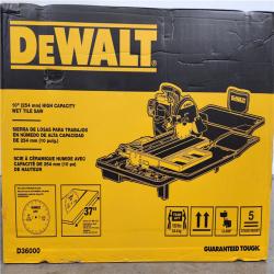 Phoenix Location Like NEW DEWALT 10 in. High Capacity Wet Tile Saw D36000