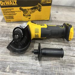 AS-IS DeWalt DCG405B 20V Max XR 4.5-Inch Slide Switch Small Angle Grinder (Tool Only)